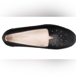 SAS Black Perforated Leather Slip-On LoaferIn Great Condition.